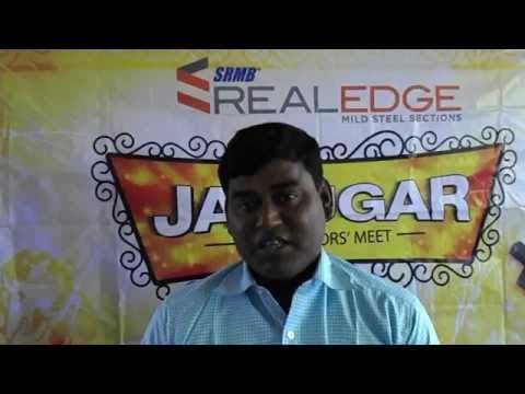 Fabricator giving his valuable feedback on SRMB Real Edge Grill Solution