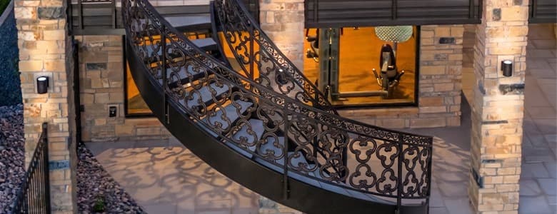 Curved Staircase Rail