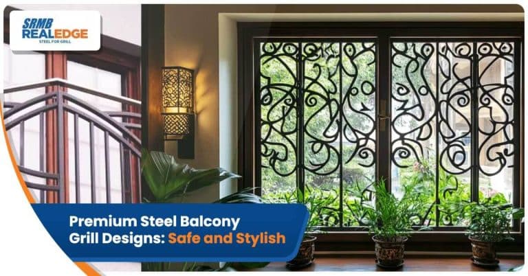 Premium Steel Balcony Grill Designs: Safe and Stylish