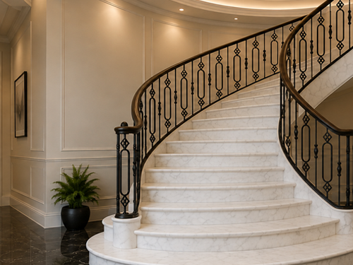 MS angle used for staircase railings and stringers